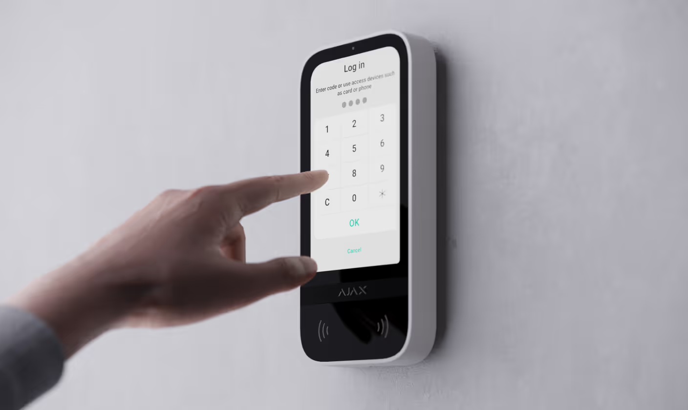 ajax_keypad_code